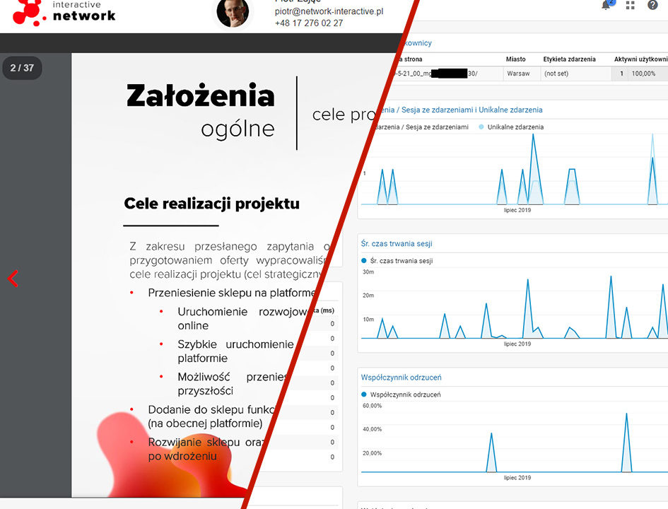 Własny system do ofertowania z analityką